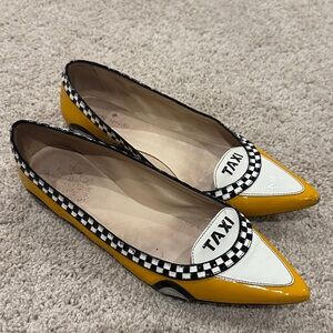 Kate Spade New York City NYC Go Taxi Flats Shoes